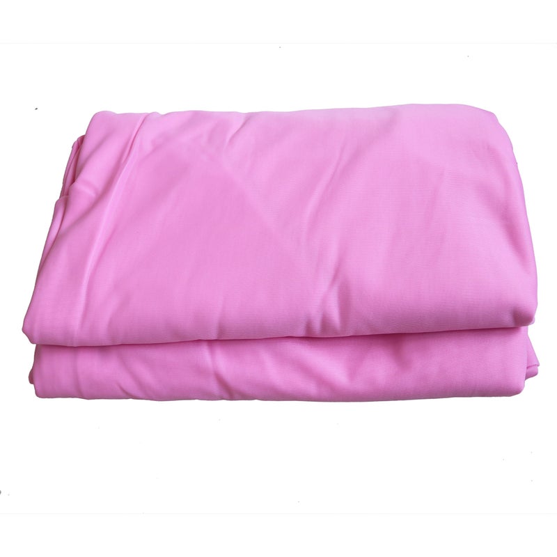 WELLSEM Aerial Yoga Hammock 5.5 Yards Aerial Pilates Silk Yoga Swing Set Include Carabiner,Daisy Chain, Pose Guide (Cherry Pink) - Image 2